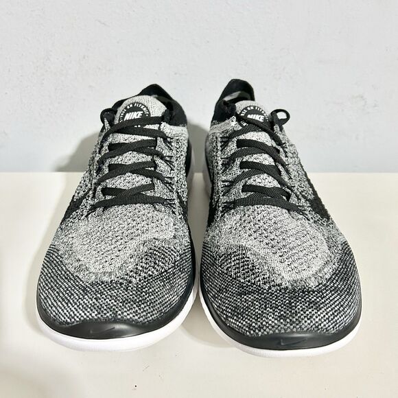 Nike Free RN Flyknit 2018 “Black White” Men’s Size 9 Lifestyle Running Shoes main image 8